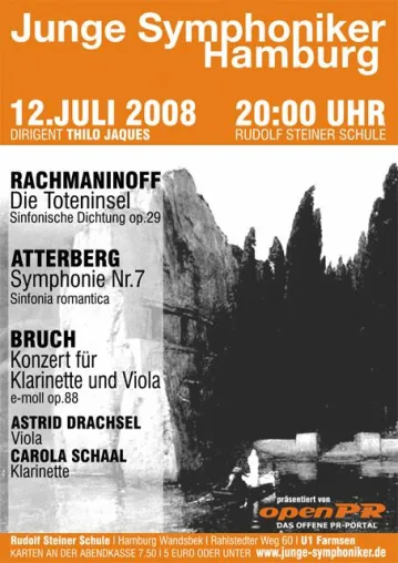 Junge Symphoniker Hamburg laden mit openPR zum Sommerkonzert ein Bild: Junge Symphoniker Hamburg laden mit openPR zum Sommerkonzert ein