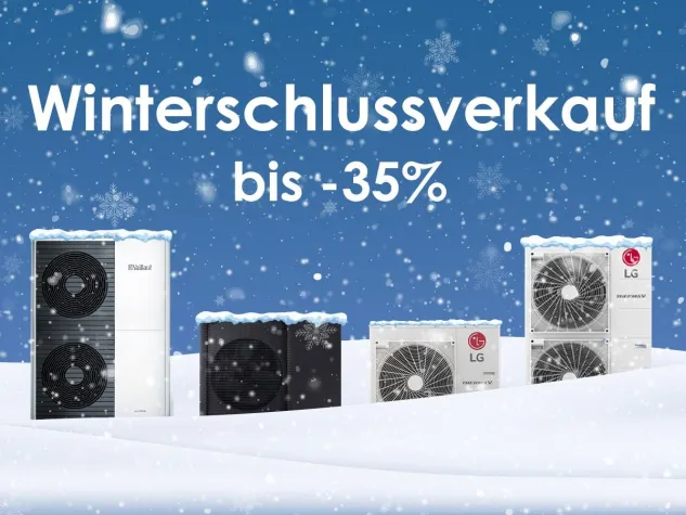 Bild: -35% Wärmepumpen Winterschlussverkauf in Wien & Niederösterreich