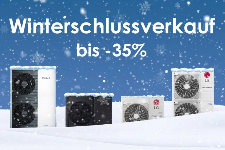 Bild: -35% Wärmepumpen Winterschlussverkauf in Wien & Niederösterreich