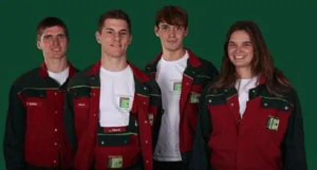 Bild: Berufswettbewerb für junge Gärtnerinnen und Gärtner 2011 ein voller Erfolg für Geltower Team