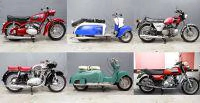 Oldtimer Motorrad, Motorroller und Radio Auktion Bild: Oldtimer Motorrad, Motorroller und Radio Auktion