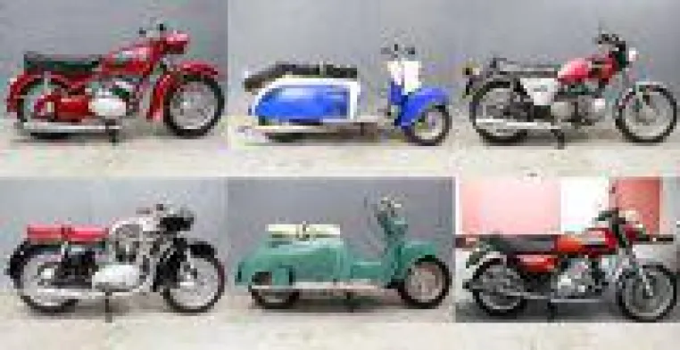 Bild: Oldtimer Motorrad, Motorroller und Radio Auktion