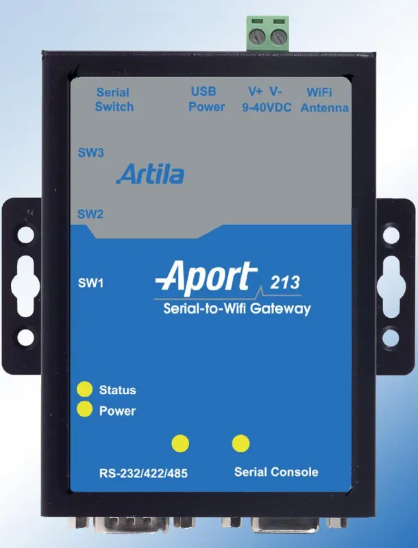 Seriell-WLAN-Gateway Aport-213 neu bei Acceed