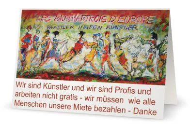 Bild: Ulrich Häusler unterschreibt Selbstverpflichtung bei Art but fair