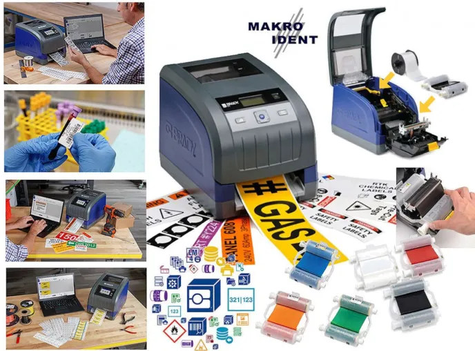 Etikettendrucker BradyPrinter i3300 für alle Kennzeichnungen Bild: Etikettendrucker BradyPrinter i3300 für alle Kennzeichnungen