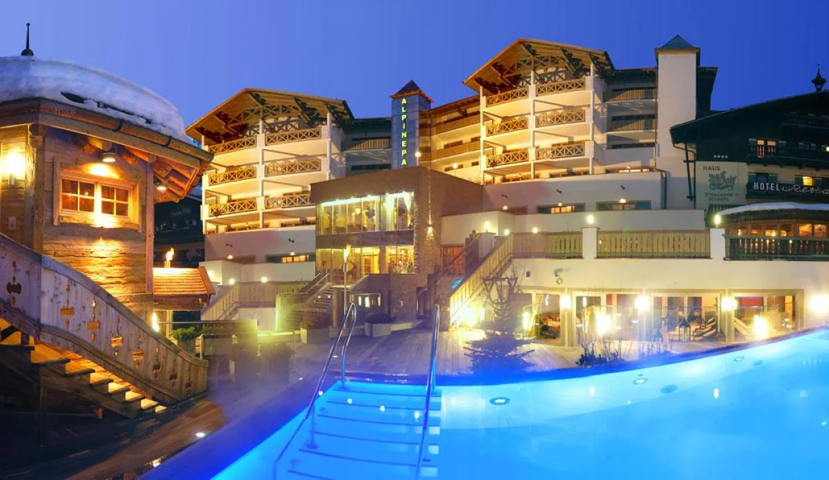 Das fünfsterne Hotel Alpine Palace in Saalbach Hinterglemm