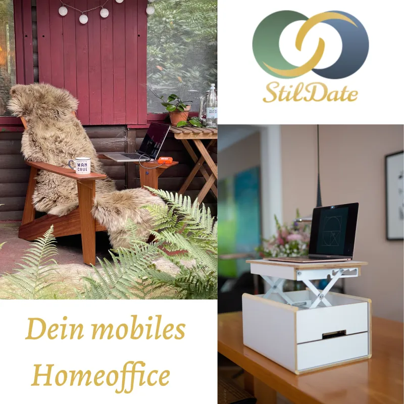 Entdecke Dein mobiles Homeoffice auf StilDate! (© HOX Manufaktur //beseaside)
