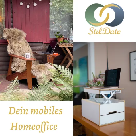 Entdecke Dein mobiles und stylisches Homeoffice! Bild: Entdecke Dein mobiles und stylisches Homeoffice!