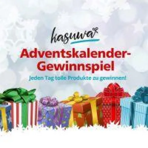 Bild: kasuwa Adventskalender - Jeden Tag ein tolles Produkt aus dem riesigen Sortiment von kasuwa zu gewinnen
