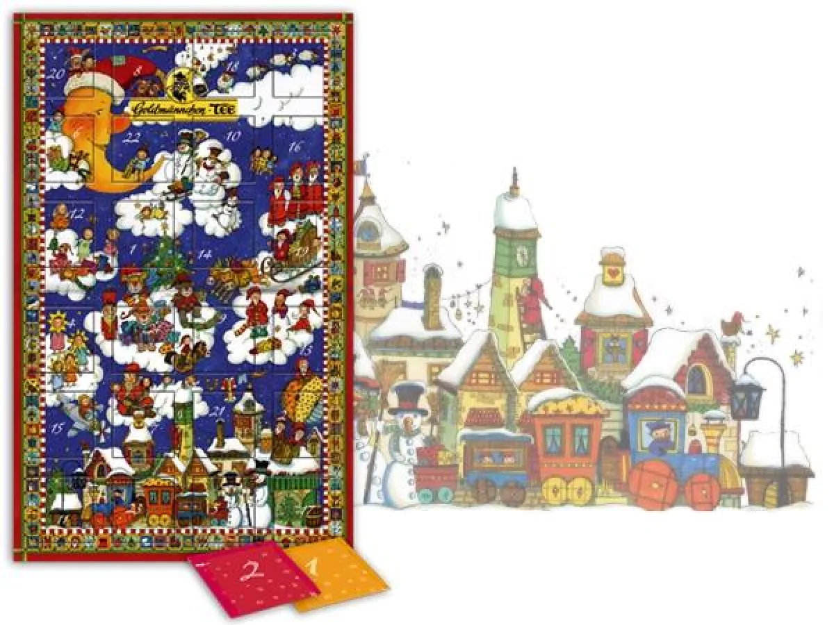 Der große Tee-Adventskalender von Goldmännchen-TEE