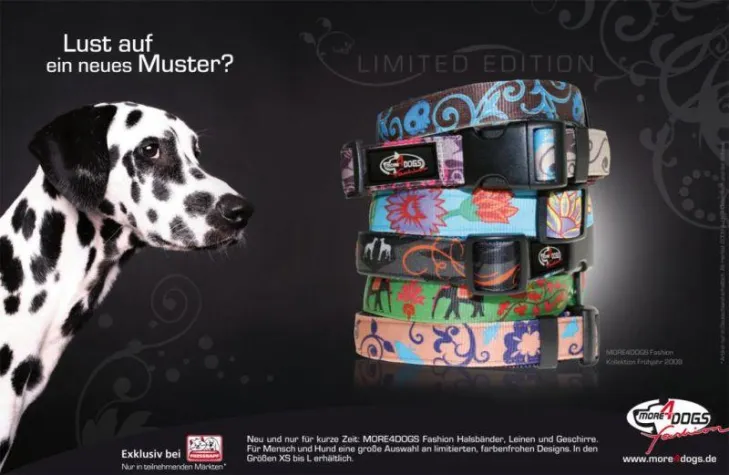 Fashion fr Hunde - Fressnapf-Eigenmarke More4Dogs bringt  Designer-Kollektion fr Hunde auf den Markt