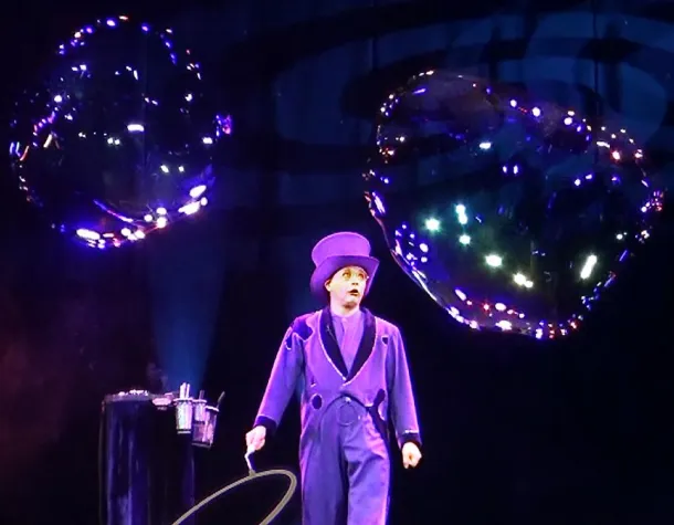 Bild: Begeisterte Gäste konnten von Unterhaltungskünstler nicht genug bekommen