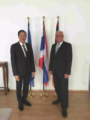 Thailands designierter Botschafter empfängt Thailand Forum Germany Bild: Thailands designierter Botschafter empfängt Thailand Forum Germany