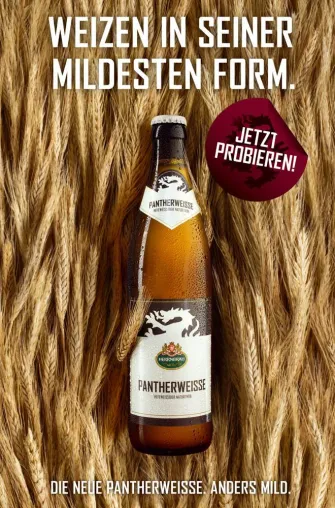 Die Prinzregenten kleiden neue Biermarke Pantherweisse ein Bild: Die Prinzregenten kleiden neue Biermarke Pantherweisse ein
