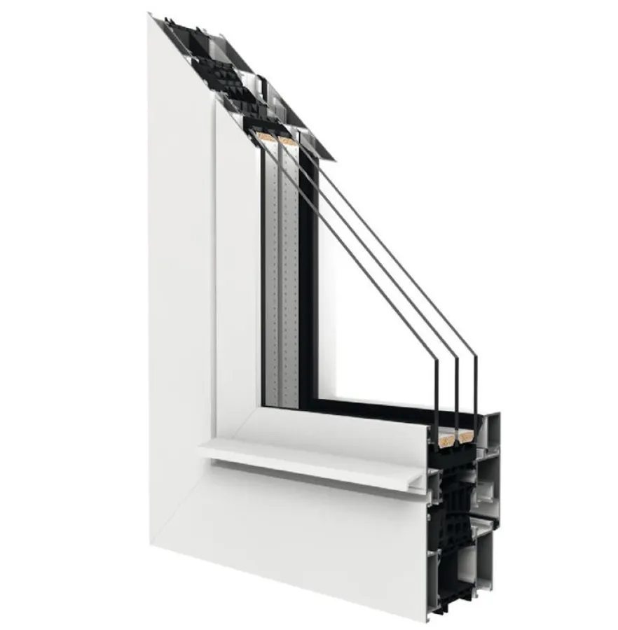 Drutex MB 86SI Fensterprofil