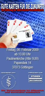 Bild: 5. Göttinger Workshop zum Medizinrecht - Die Einführung der elektronischen Gesundheitskarte