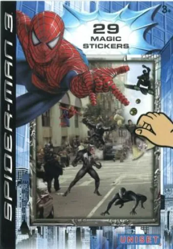 Bild: UNISET Magic Stickers: Spidermans Abenteuer auf originalem Filmkulissen-Hintergrund erleben