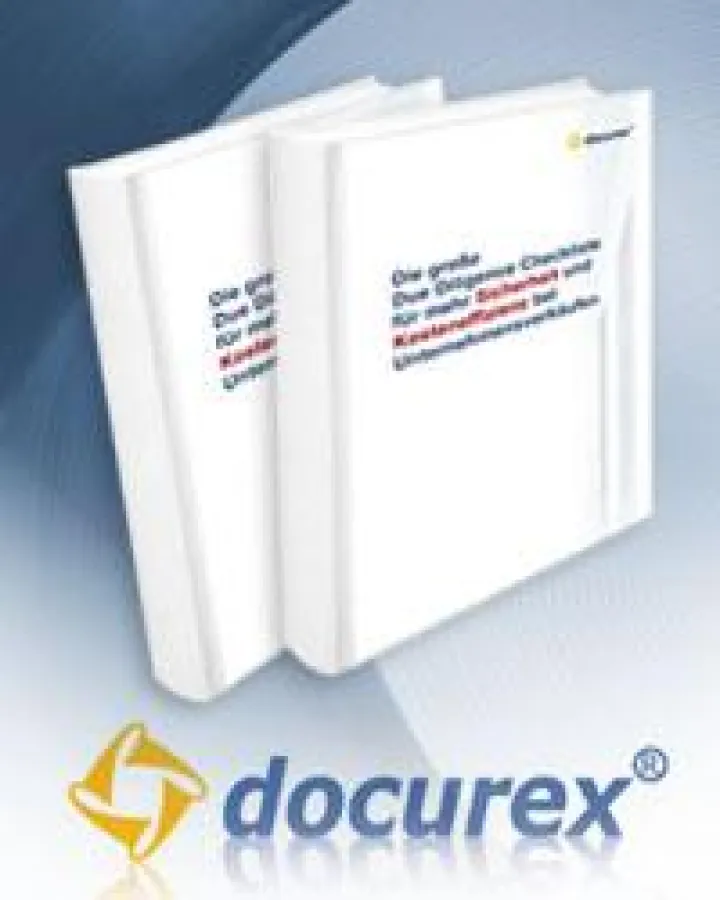 Die große kostenlose Due Diligence Checkliste von docurex zum Download