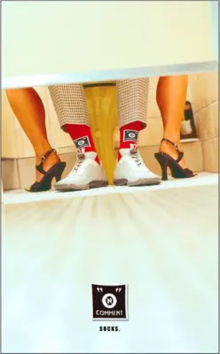 Bild: ...no comment - Motivsocken im neuen Online-Shop von Sockenkult.de