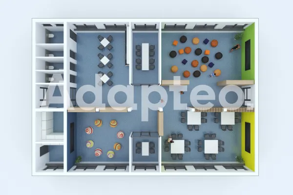 Bild: Hybridgebäude schaffen flexiblen Raum für neue Lernkonzepte