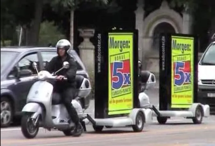 Bild: Migros teasert sein Bonusprogramm mit Ambient Medien an...