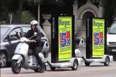 Bild: Migros teasert sein Bonusprogramm mit Ambient Medien an...