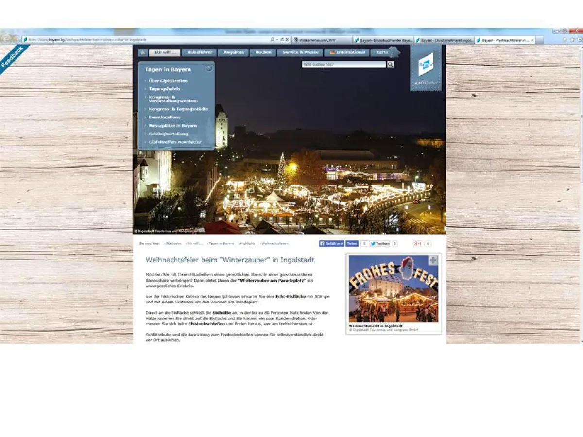 Auf Betreiben der ITK: Winterzauber auf den Seiten der ByTM