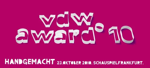 Bild: Handgemacht: VDW AWARD° 10