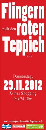 Flingern rollt den roten Teppich aus - 2012 Bild: Flingern rollt den roten Teppich aus - 2012