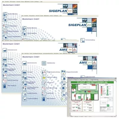 Bild: Software für Schutzengel auf der „Arbeitsschutz aktuell 2008“