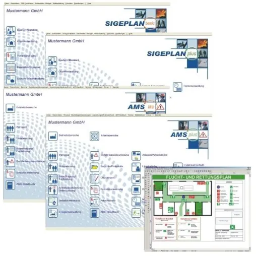 Bild: Software für Schutzengel auf der „Arbeitsschutz aktuell 2008“