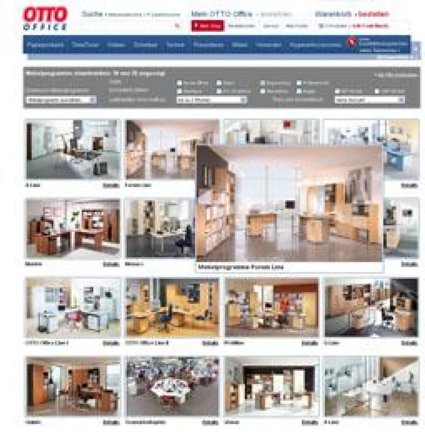Nach dem Relaunch: Das OTTO Office Möbelsortiment