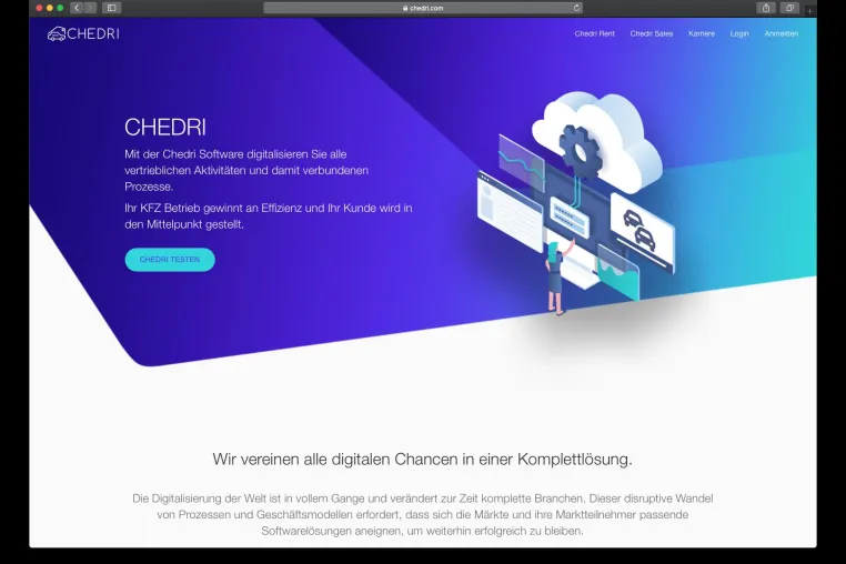 Chedri Software digitalisiert Autohäuser Bild: Chedri Software digitalisiert Autohäuser