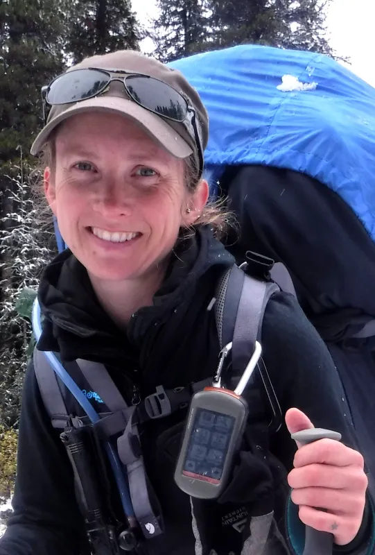 Verena Schmidt in Kanada unterwegs (© Paul Ehrig)