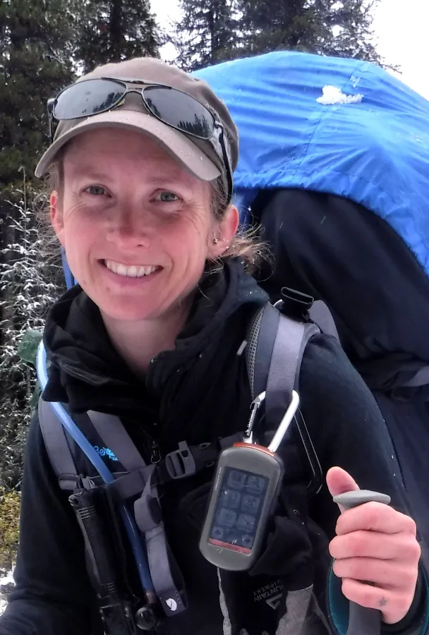 Verena Schmidt in Kanada unterwegs (© Paul Ehrig)
