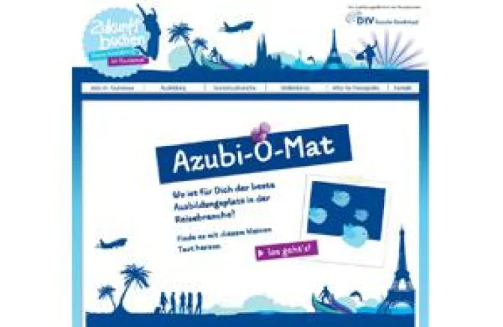 Bild: Der Azubi-O-Mat weist den Berufsweg