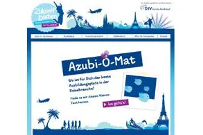 Der Azubi-O-Mat weist den Berufsweg Bild: Der Azubi-O-Mat weist den Berufsweg