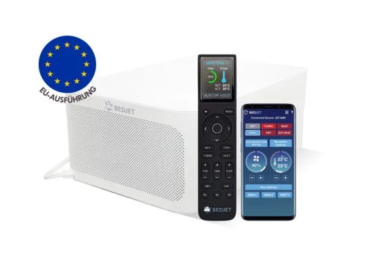 Bild: BedJet - US-Marktführer für Schlaftemperatur-Technologie startet in Deutschland, Österreich und der Schweiz