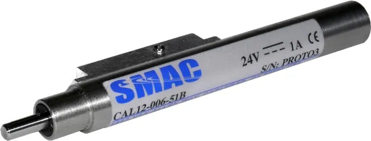 Bild: Kompakt und zudem widerstandsfähig - der neue elektrische Miniatur-Zylinder von SMAC kommt mit 12mm Durchmesser