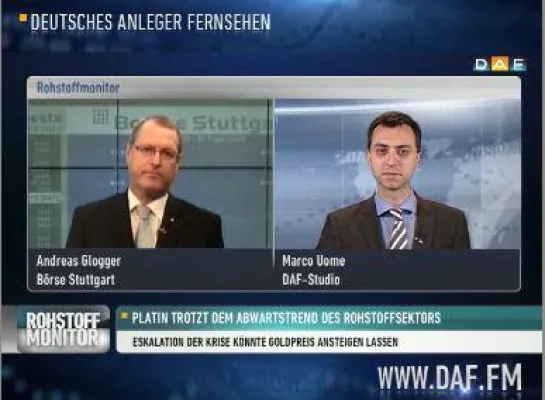 Bild: Deutsches Anleger Fernsehen (DAF) holt sich Rat beim Krumbacher Vermögensverwalter Glogger & Rogg