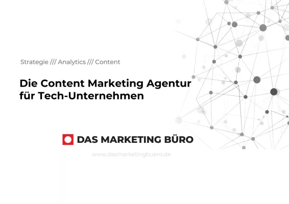 Bild: Das Marketing Büro – Spezialist für Content-Marketing in technischen B2B-Unternehmen