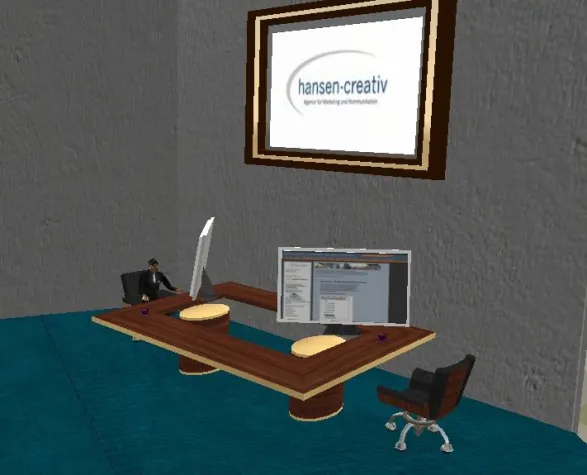 Bild: Second Life Votingaktion