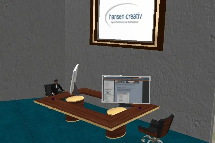 Bild: Second Life Votingaktion