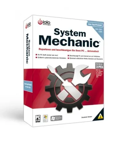 Iolo System Mechanic jetzt vollständig kompatibel mit Windows 7 Bild: Iolo System Mechanic jetzt vollständig kompatibel mit Windows 7