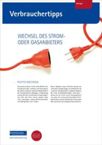 Bild: Richtige Einstellung beim Energiewechsel