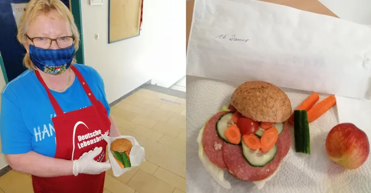 Bild: Wie kommt das Frühstück in die Tüte?