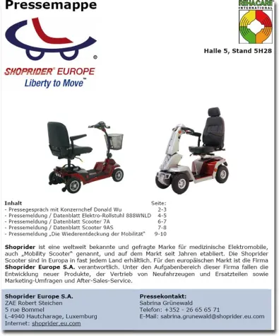 Bild: Die REHACARE im Rückblick