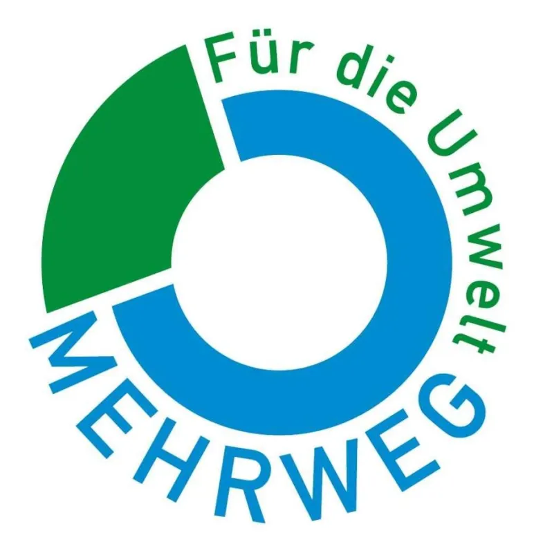 Mehrwegflaschen aus Glas und PET tragen das Mehrwegzeichen ?Mehrweg - Für die Umwelt?. Foto: Arbeitskreis Mehrweg, Bonn