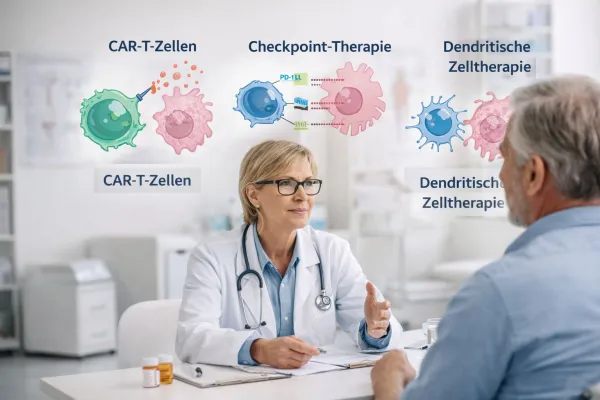 Bild: Immuntherapie bei Krebs: Chancen, Grenzen und die Bedeutung kombinierter Behandlungskonzepte