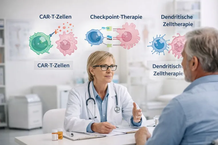 Bild: Immuntherapie bei Krebs: Chancen, Grenzen und die Bedeutung kombinierter Behandlungskonzepte
